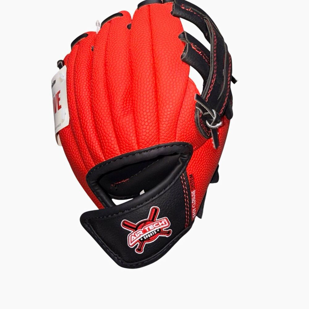 Franklin My First Glove Air Tech 8.5” T-Ball Glove Red Black Youth NWT